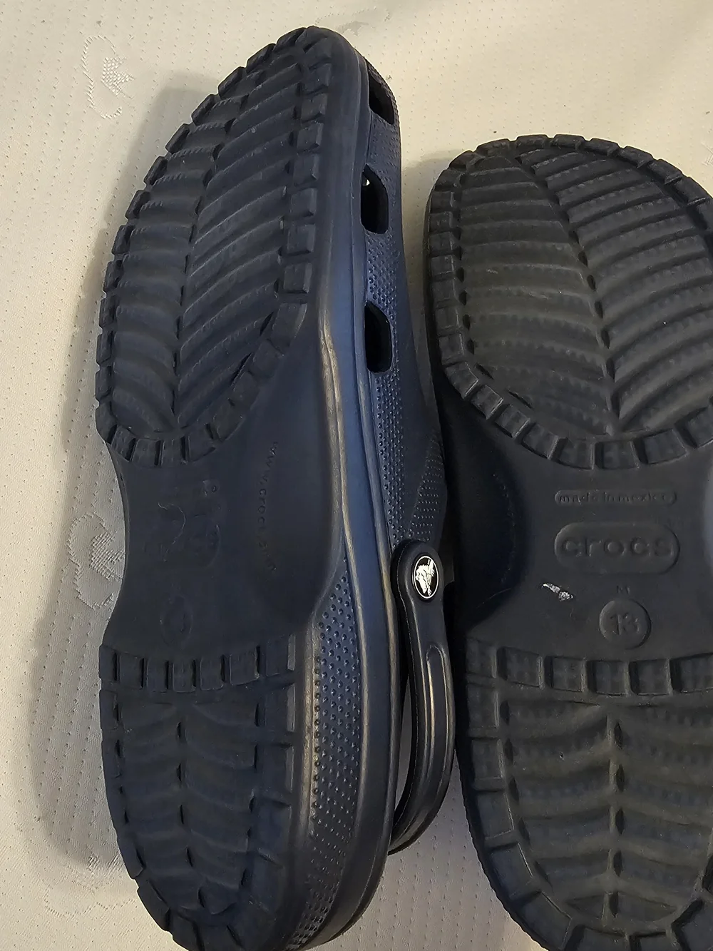 Men's Navy Blue Lightweight Comfort Clogs